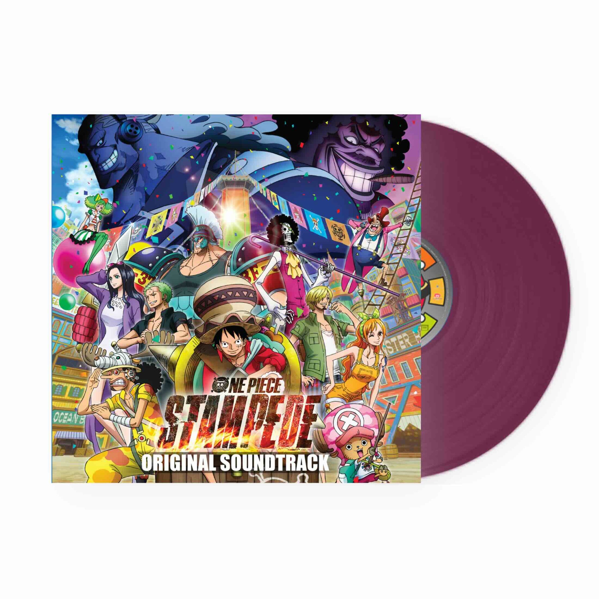 One Piece: Stampede (Original Soundtrack) LP (Purple Vinyl) – Plastic Stone  Records